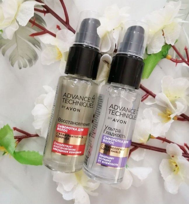 Масла, сыворотки для волос