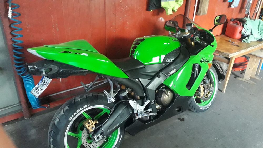 Kawasaki ninja ZX 6R rok 2005/2006 czytaj opis!