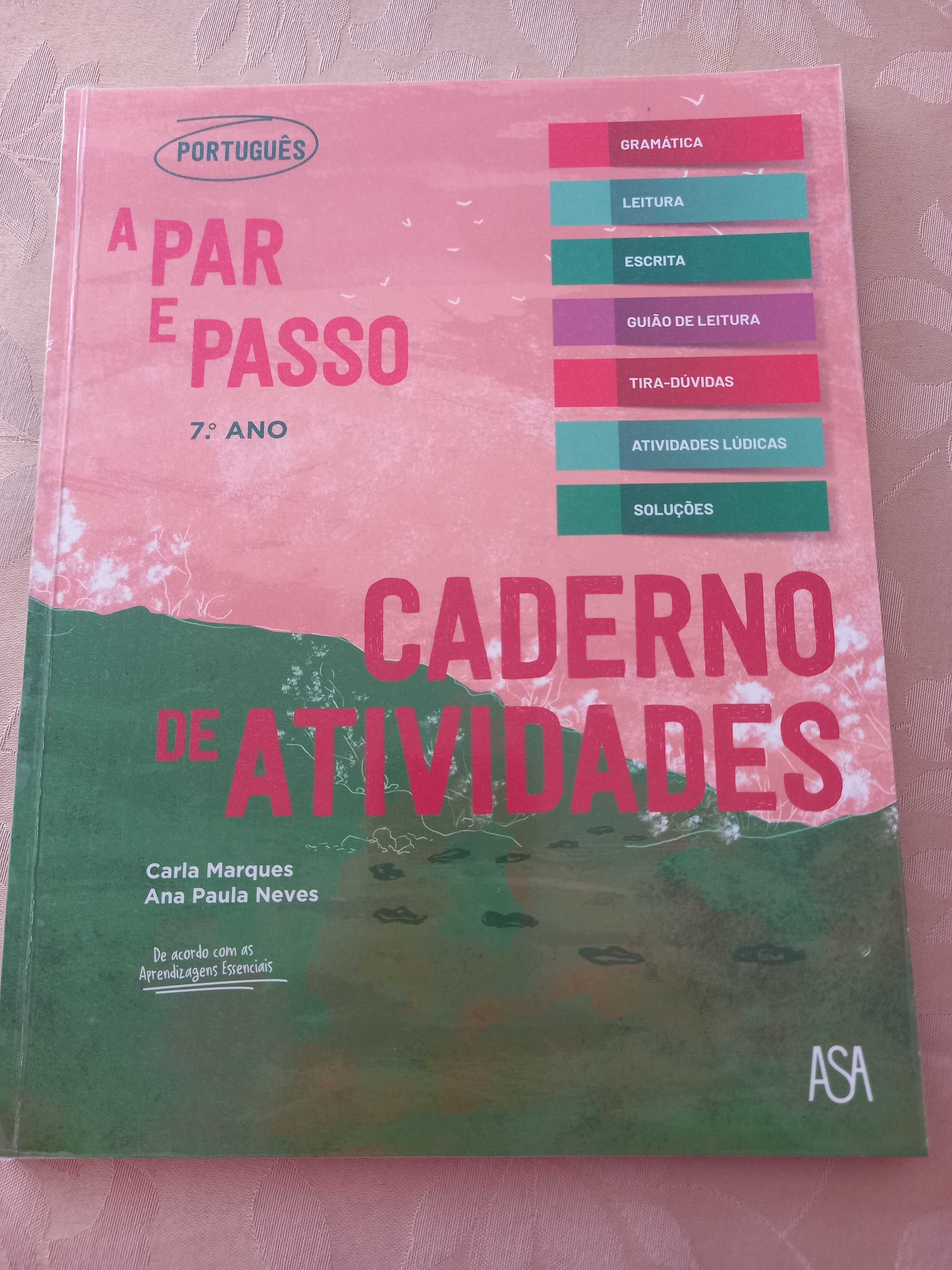 Cadernos de actividades 7ano