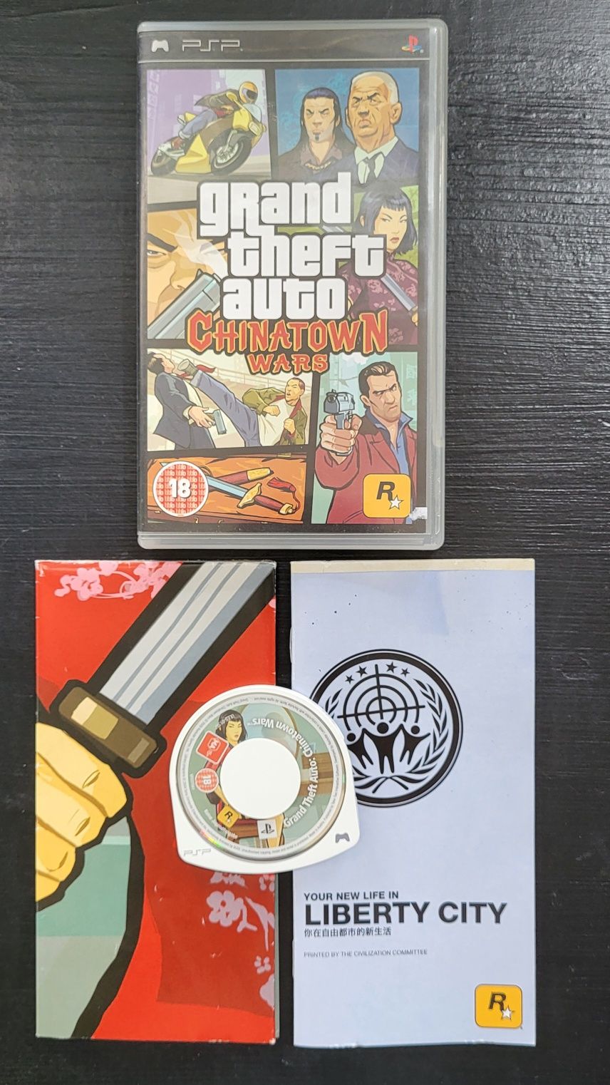 Grand Theft Auto Chinatown Wars Гра для PSP GTA