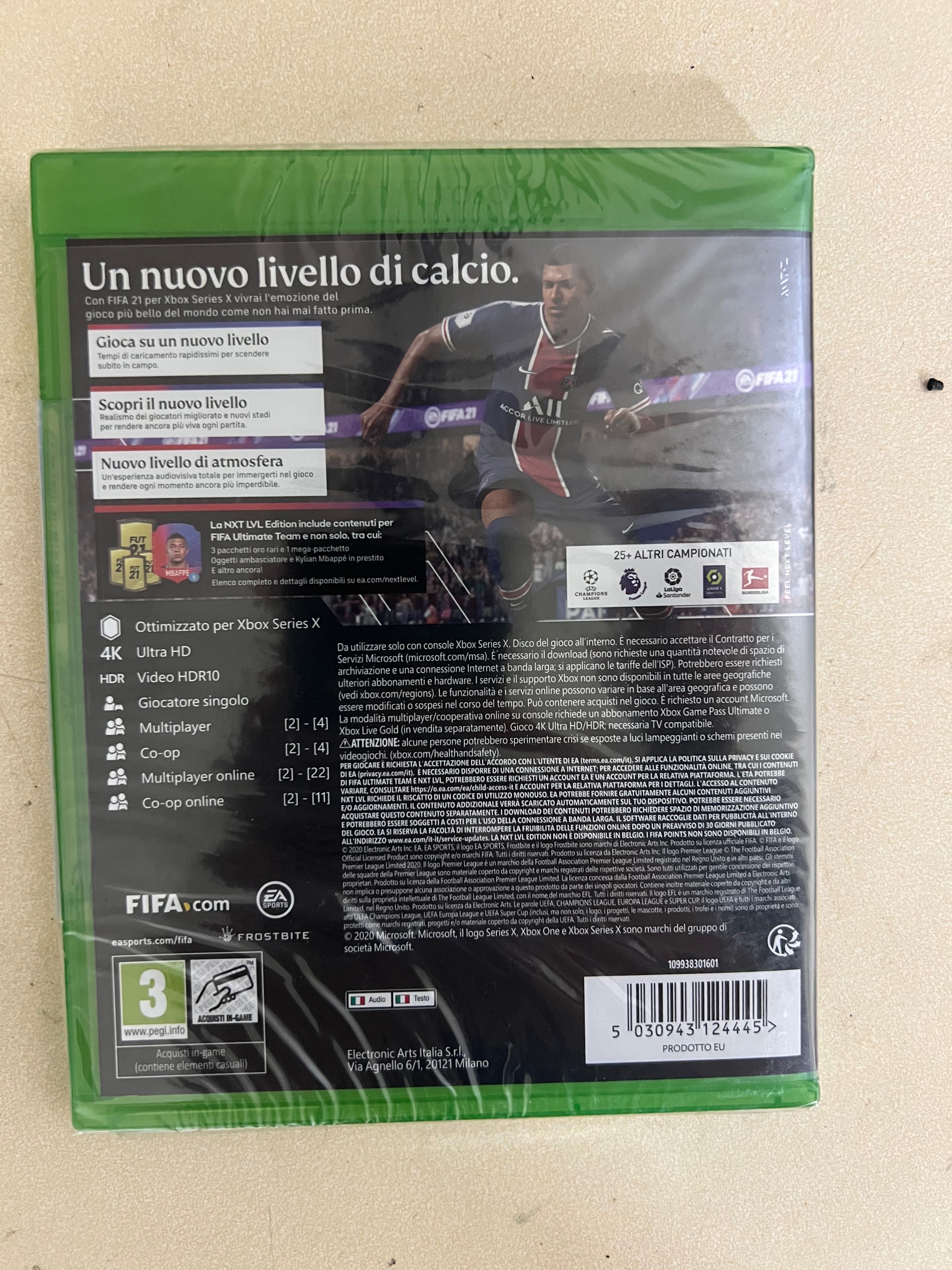 Продаю гру FIFA 21 NXT LVL Edition для Xbox Series X