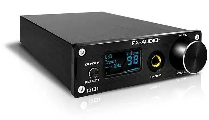 ЦАП-підсилювач FX-Audio D01 Black