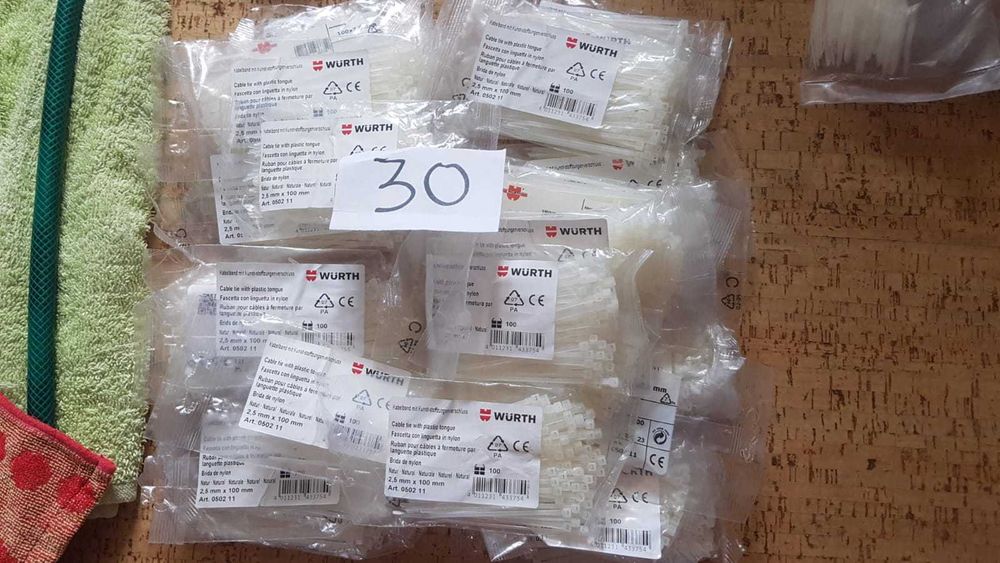 NOWE Opaski kablowe WURTCH ERKO HellermannTyton