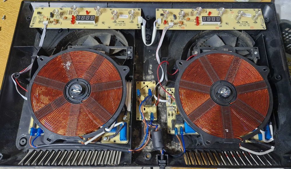 Płyta indukcyjna Thomson TM-ICB2 dwupalnikowa - uszkodzona