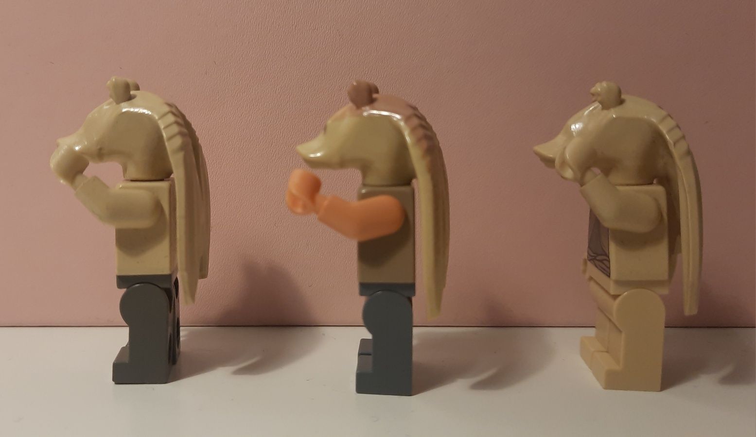 Jar Jar Binks x3 - sw0301 / sw0017 (lego star wars)