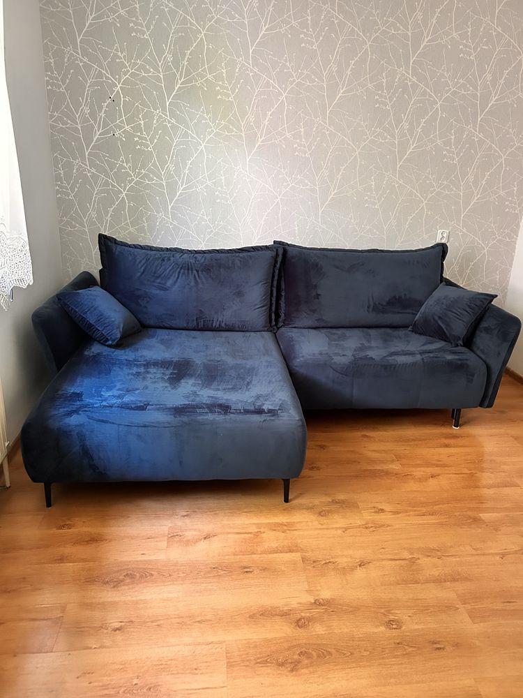 Narożnik granatowy Agata Meble