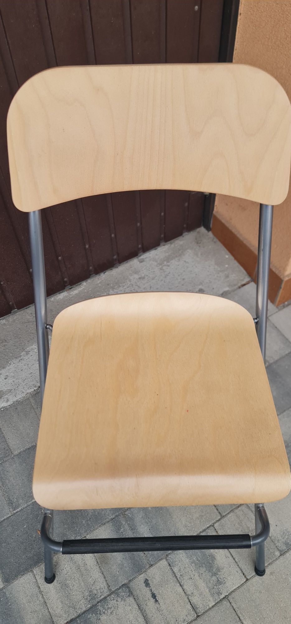Taboret skladany Ikea 
Taboret składany z oparciem
Taboret składany z