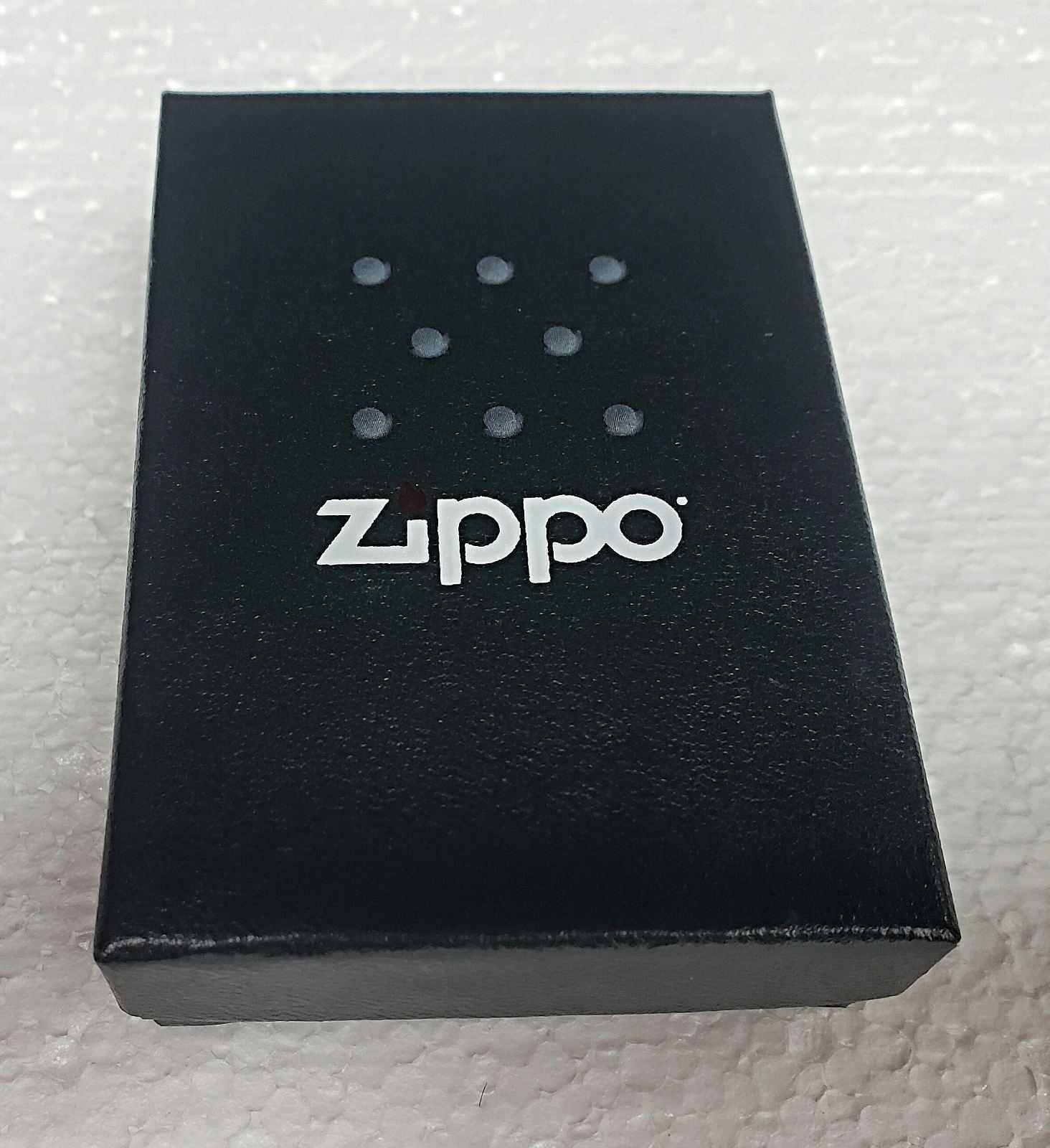 Zippo Red SHOE Girl Number One Lighter, Black Matte New in Box