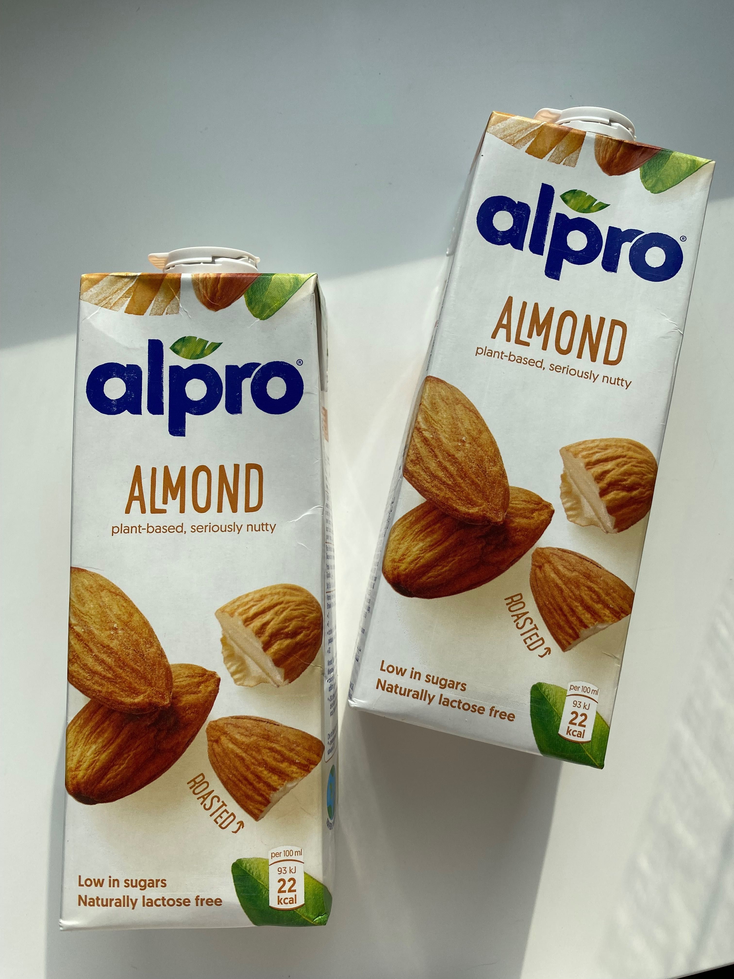 Alpro молоко рослинне мигдальне