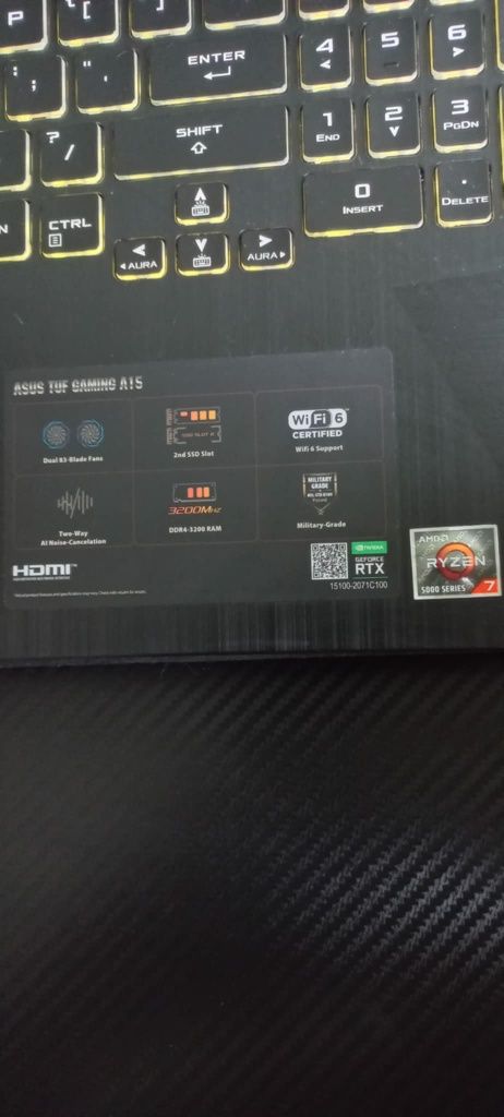 Laptop ASUS TUF Gaming A15