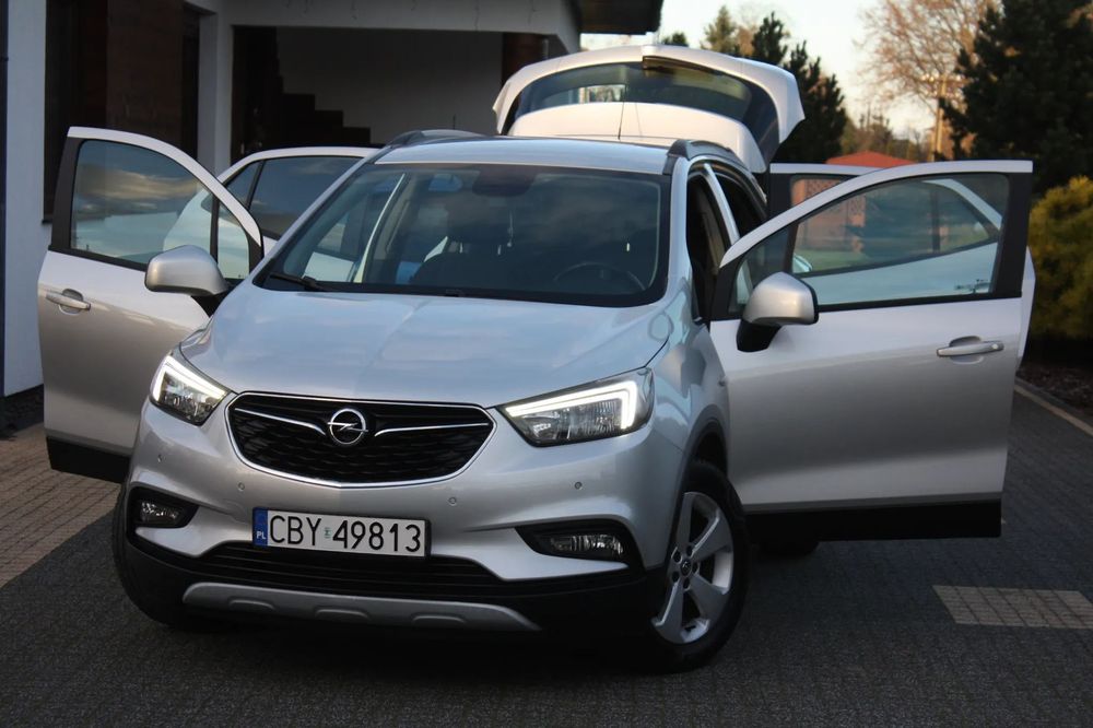 Opel Mokka X 1.6 diesel Klima Tablet LEDY Kamera Alufelgi Bluetoot ZAREJESTROWANY
