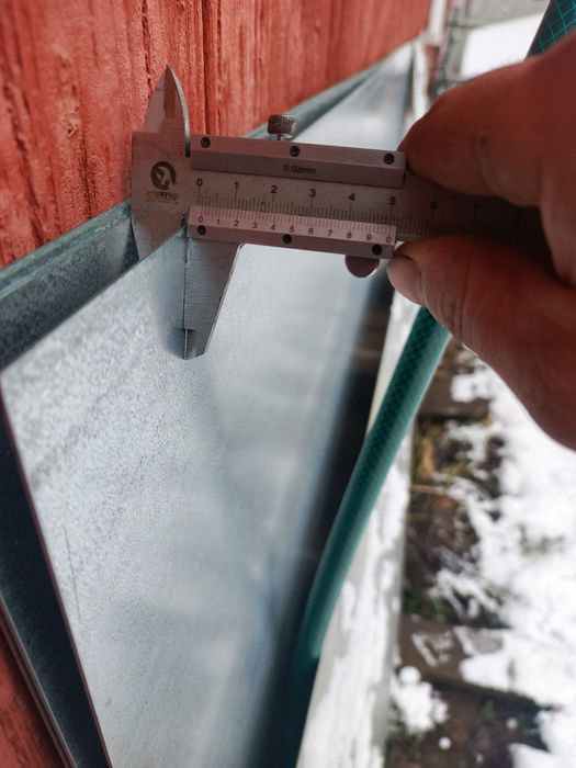 Бляха оцинкована 1,3