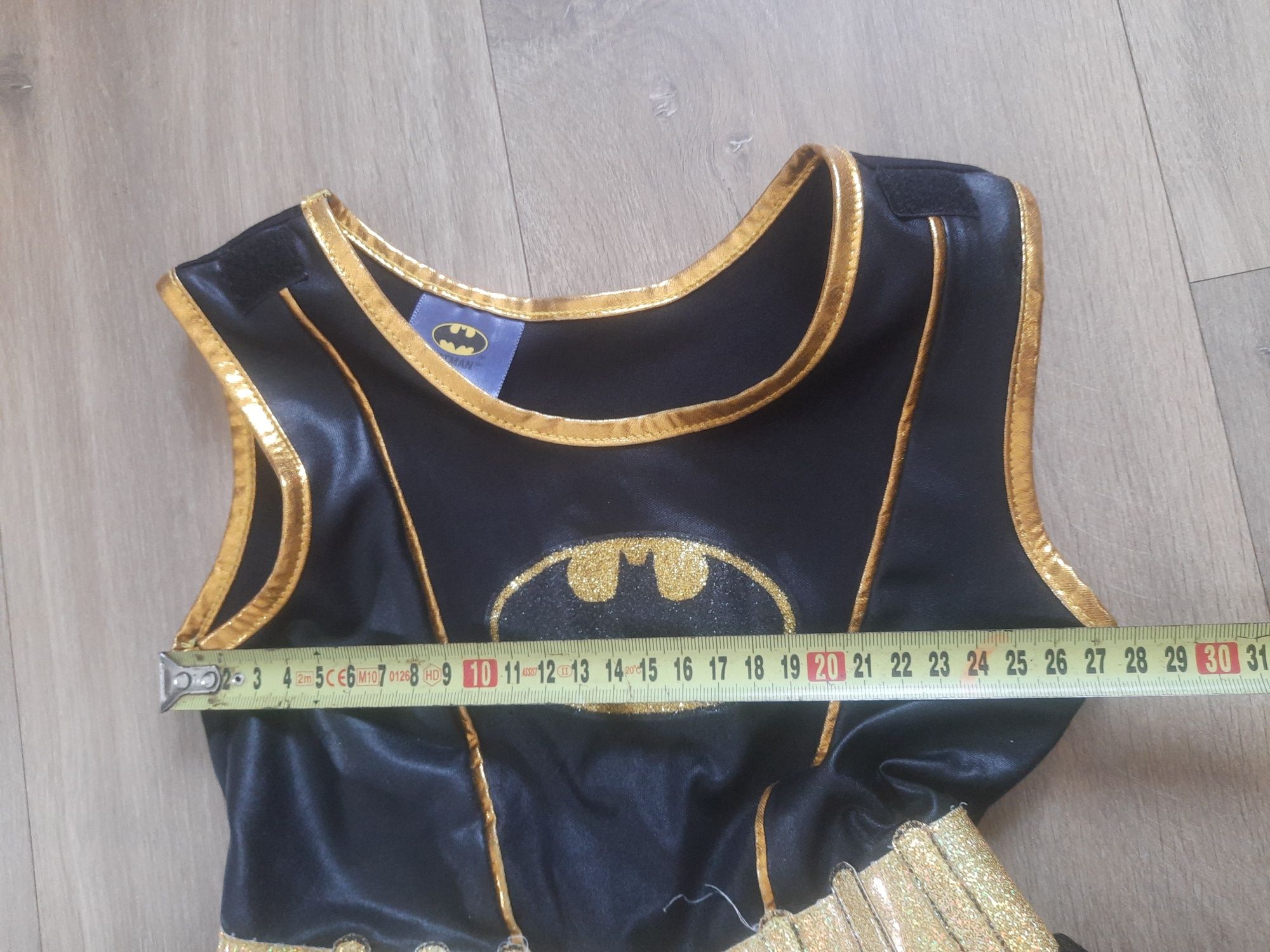 Batgril batwoman batman sukienka strój przebranie 5-6 lat 110-116
