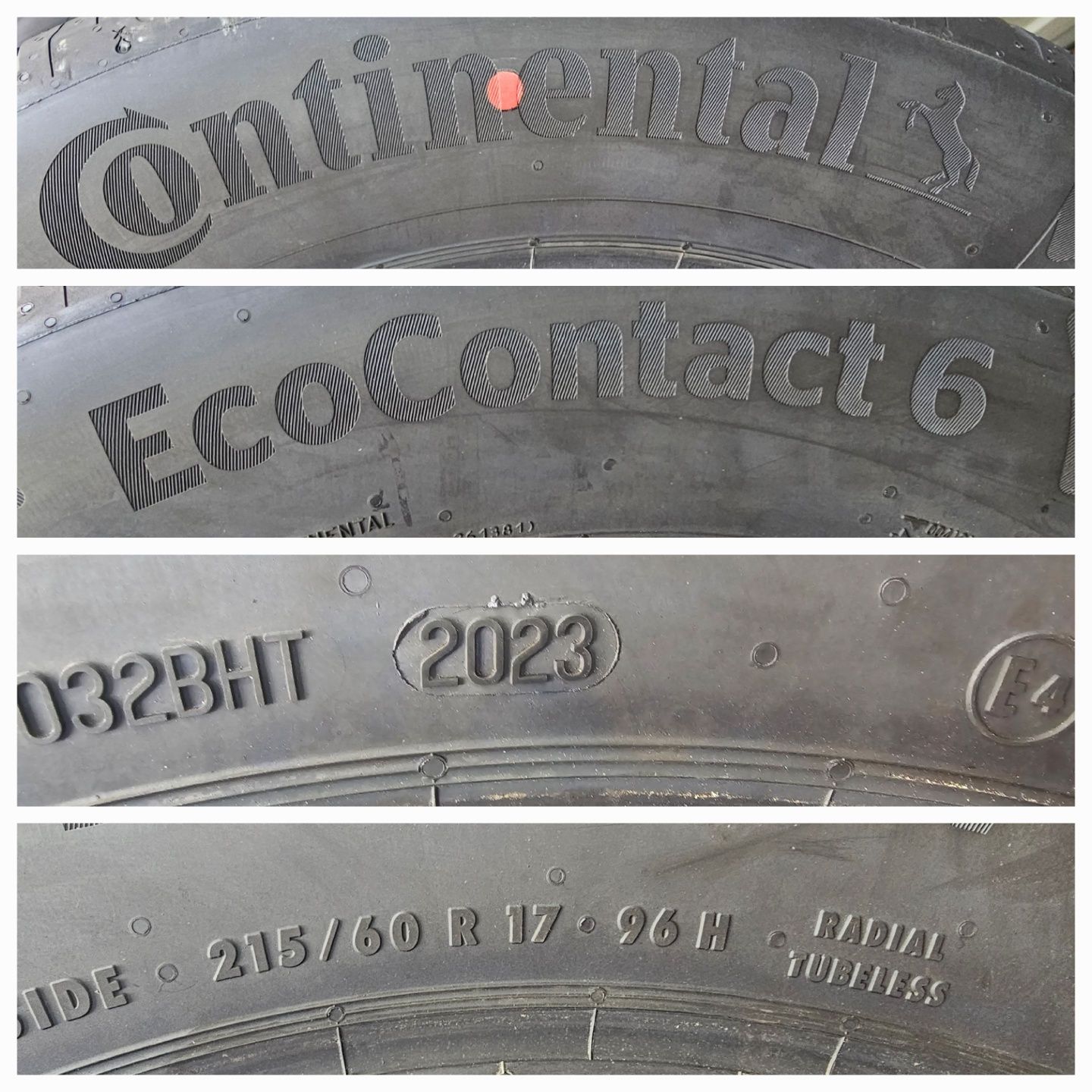 Continental EcoContact 6 215/60r17 96H