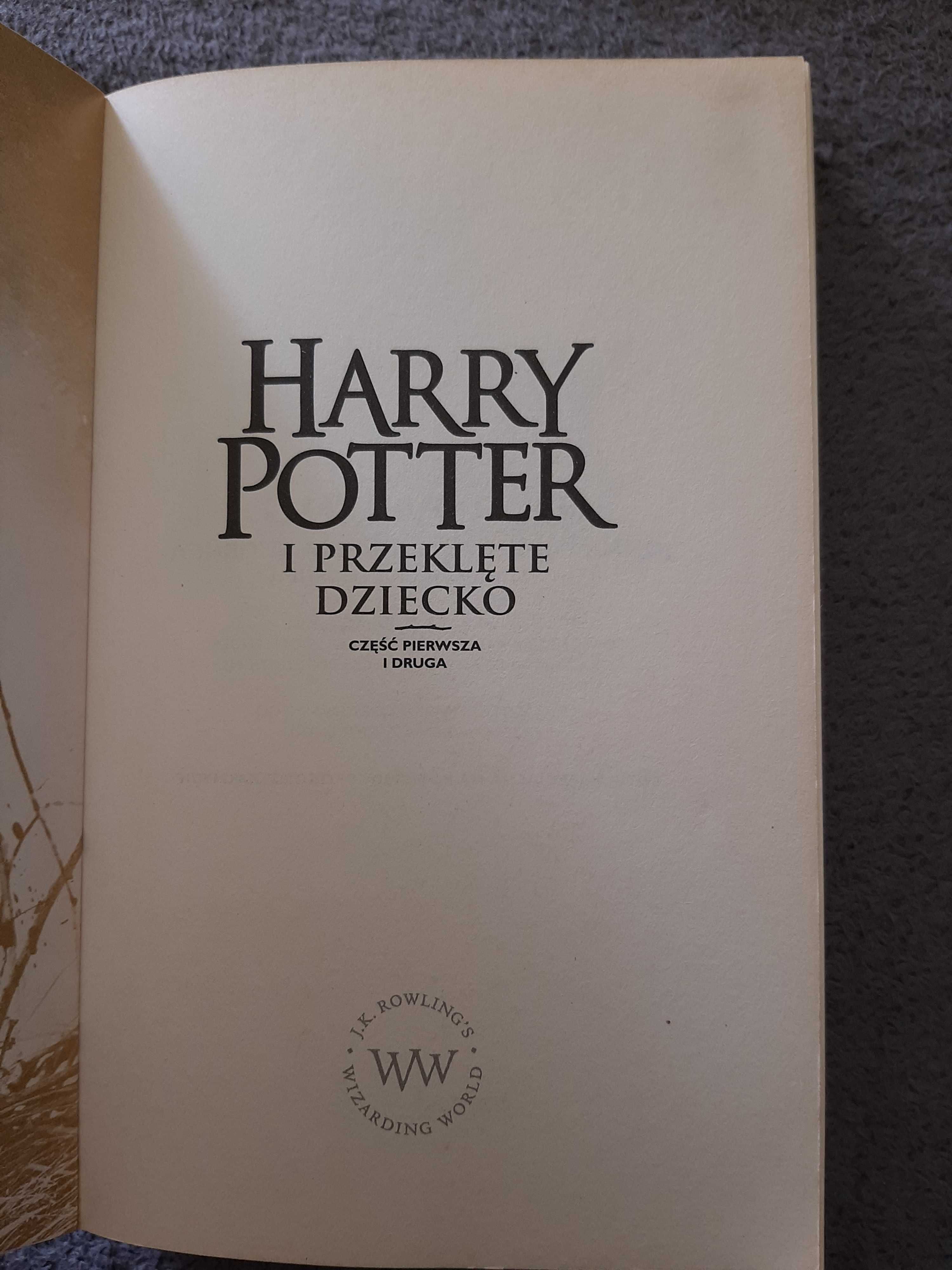 Książka: Harry Potter i przeklęte dziecko