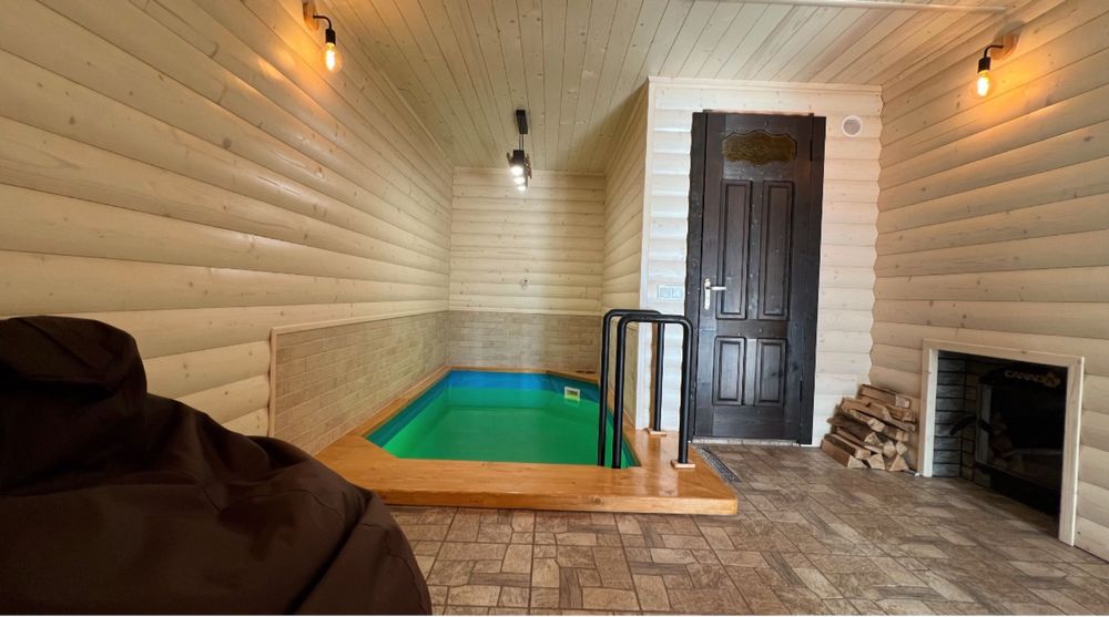 Оренда будинку в Карпатах з чаном та  сауною з басейном