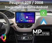 Peugeot 208/2008 stacja multimedialna Android CarPlay/AA Qled 4G LTE