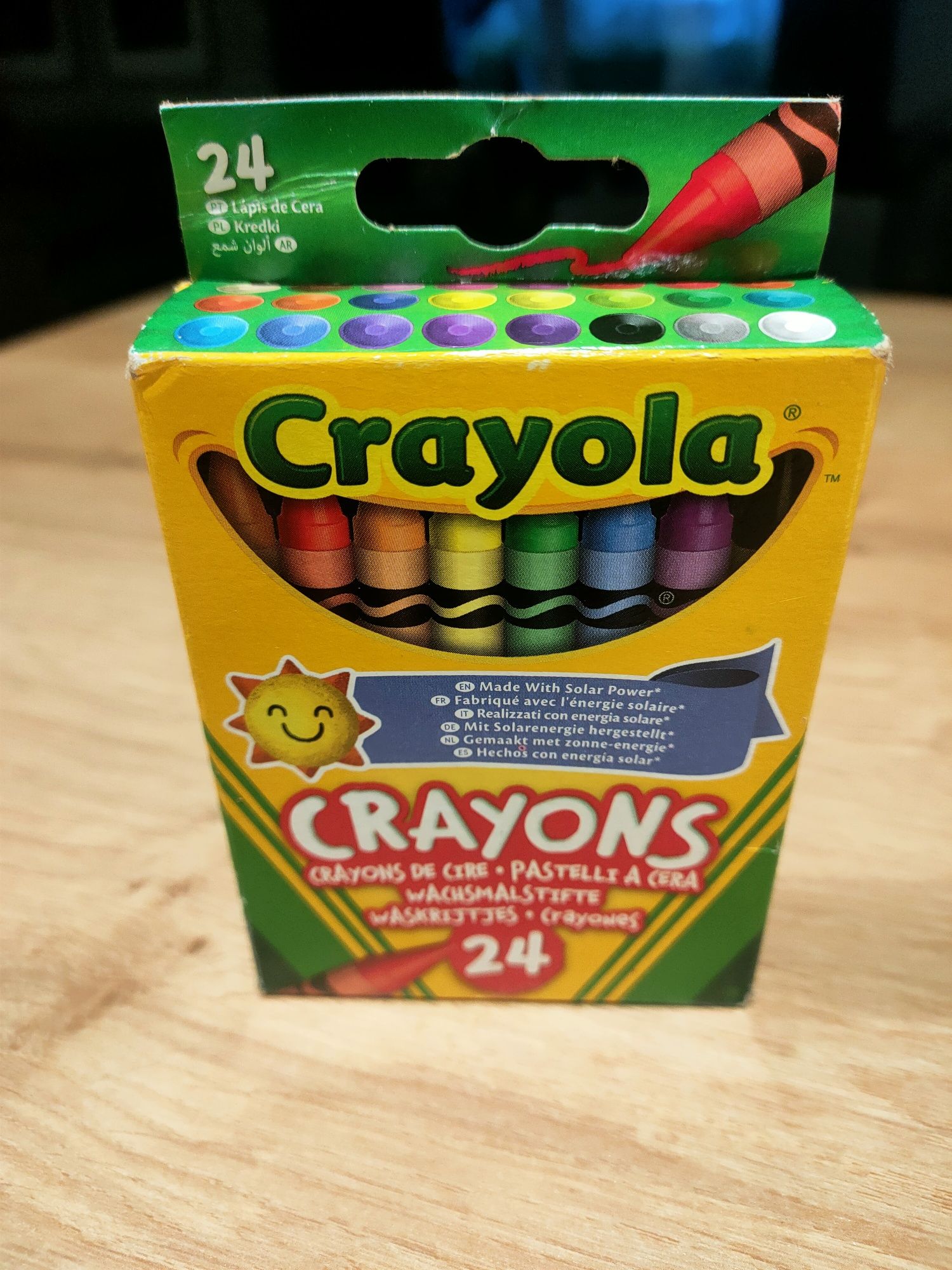 Kredki świecowe 24 kolory Crayola