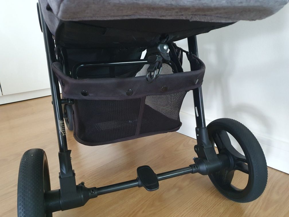 Wózek Spacerowy kinderkraft Grande LX Grey stan bdb