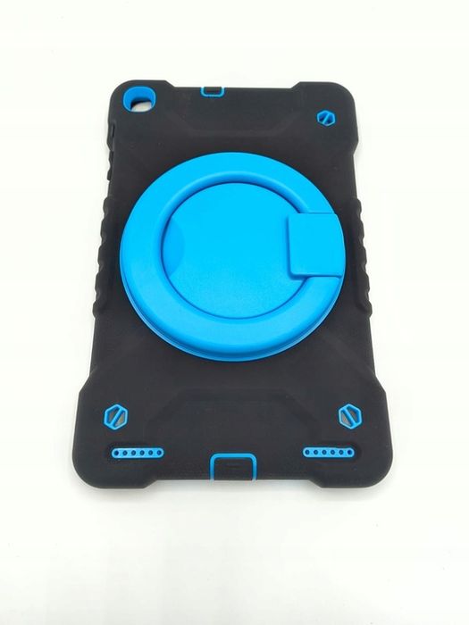 Etui do Galaxy Tab A8 10.5 Cala z Obrotowym Uchwytem Niebieski