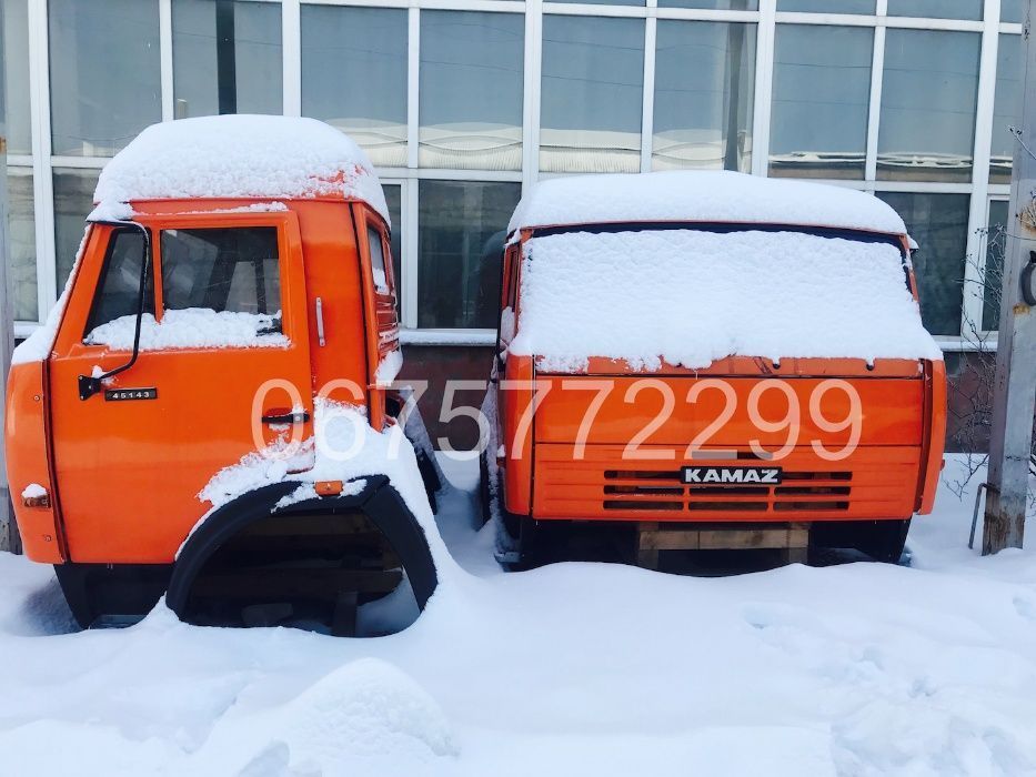Кабина КАМАЗ Евро 5320, 65115 рестайлинг без спалки, высокая крыша