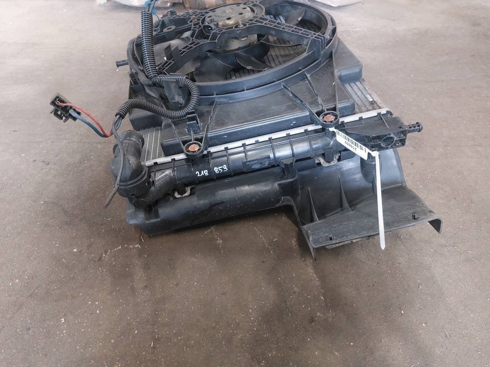CHŁODNICE KOMPLET + WENTYLATOR ALFA ROMEO 147 1.9 JTD 836000100