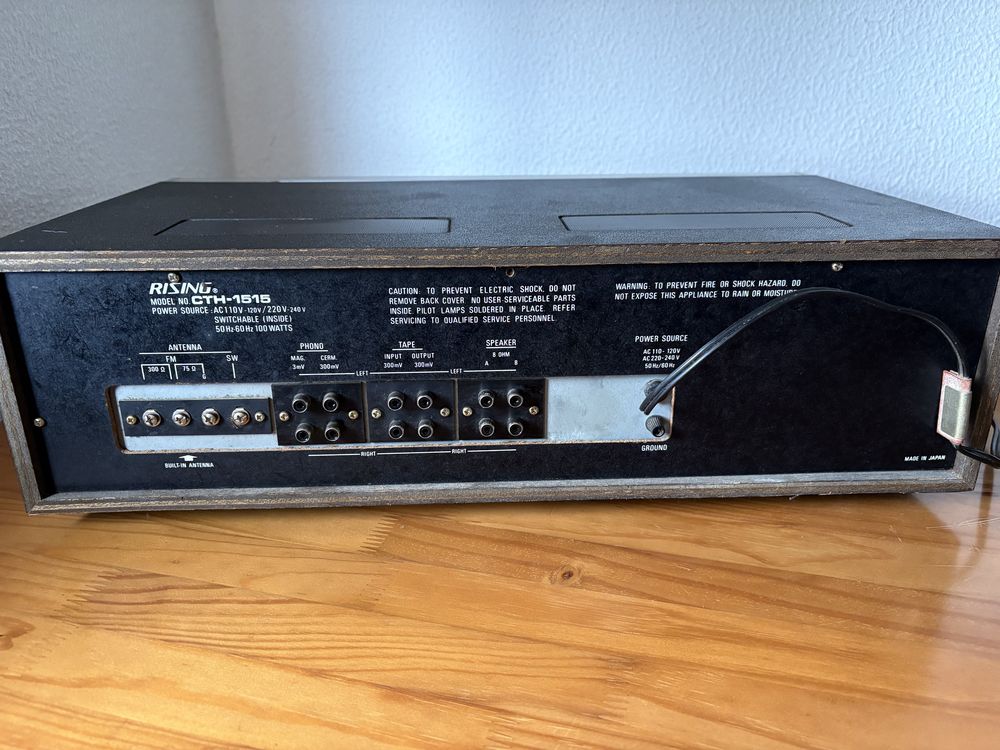 Radio Amplificador Rising CTH-1515