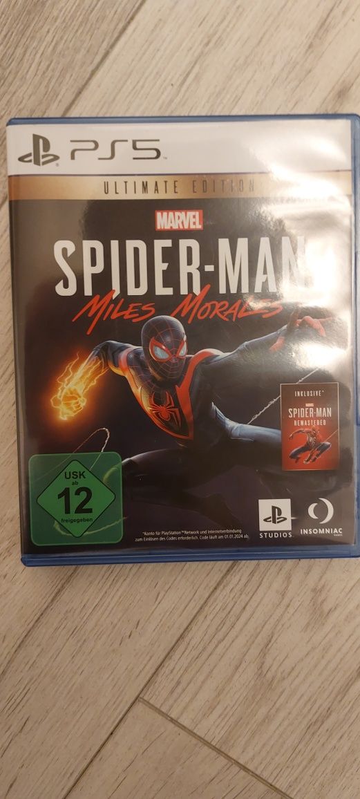 Spider-man miles morales Ultimate Edition ps5