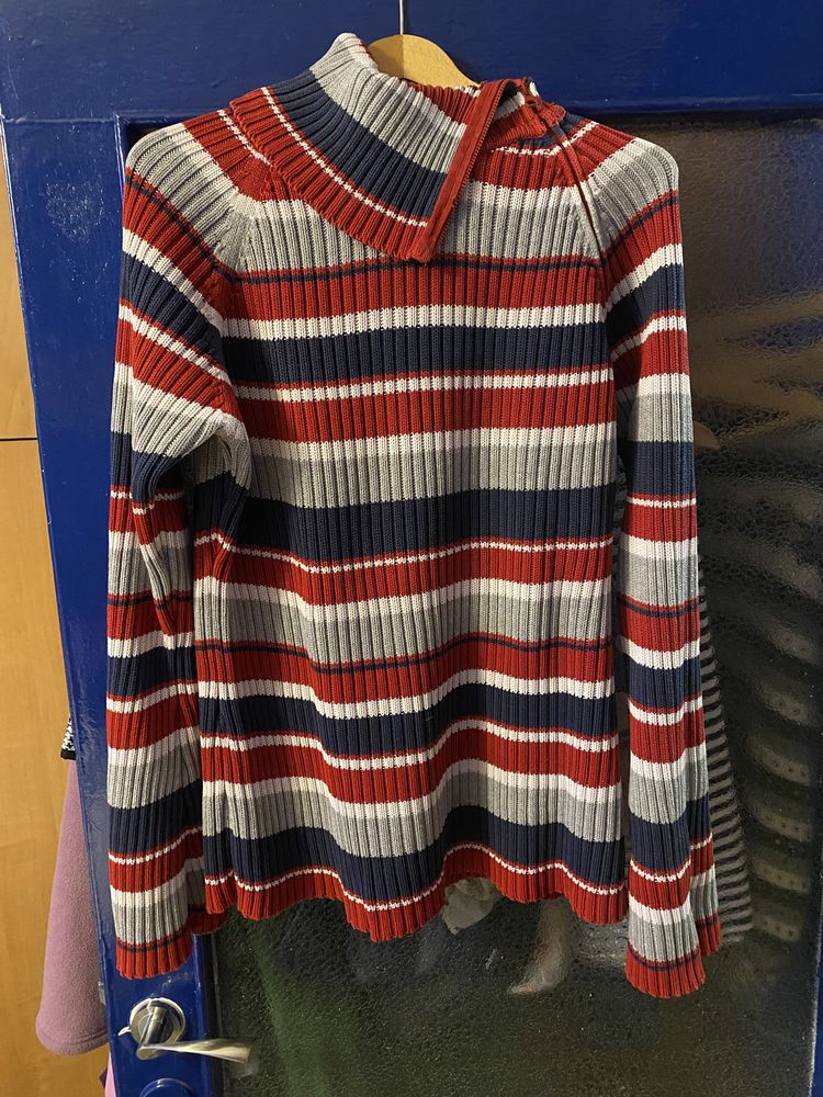 Sweter golf gruby bawelniany r. XL 46-48 H&M L.O.G.G.