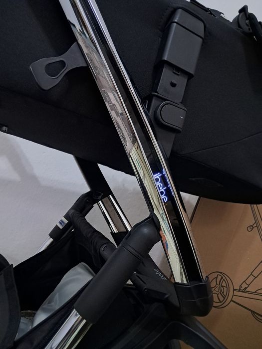 Коляска 2 в 1 Ibebe, з автоматичним тормозом