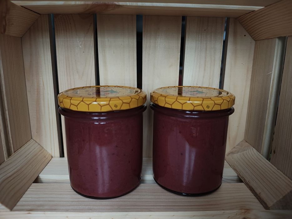 Miód z dodatkiem: owoce liofilizowane, kakao, maliną, malinowy