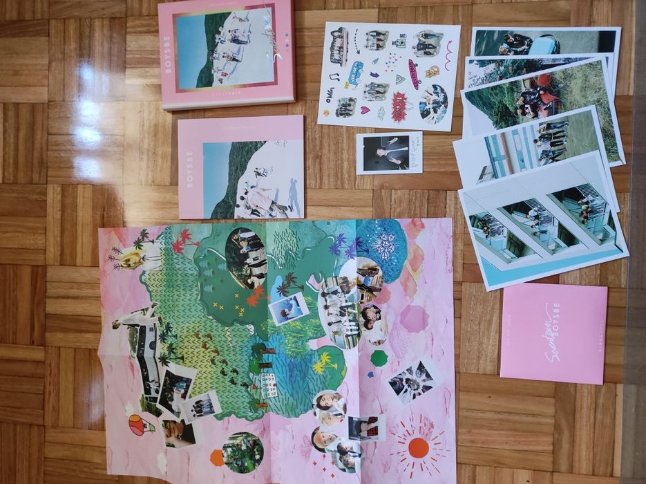 Álbuns de K-pop - Vários - BTS, Seventeen & Le Sserafim