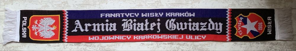 Szalik Wisła Kraków Ruch Widzew Elana Pogoń Unia KKS Kalisz Unikat !