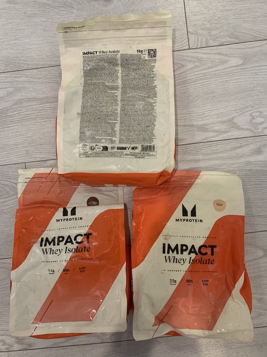 Протеїн Myprotein impact whey isolate 1kg