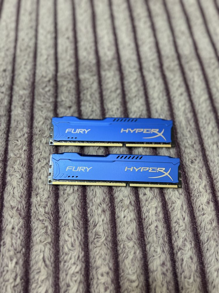 Fury HyperX DDR3 16gb 1866MHz ігрова оперативна памʼять