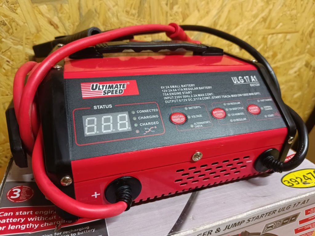 Prostownik z Rozruchem Ultimate Speed ULG 17 A1 (6/12V, 75A) Jak nowy
