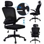 PREMIUM‼️ Fotel Krzesło Biurowe Obrotowe Ergonomiczne – CZARNE