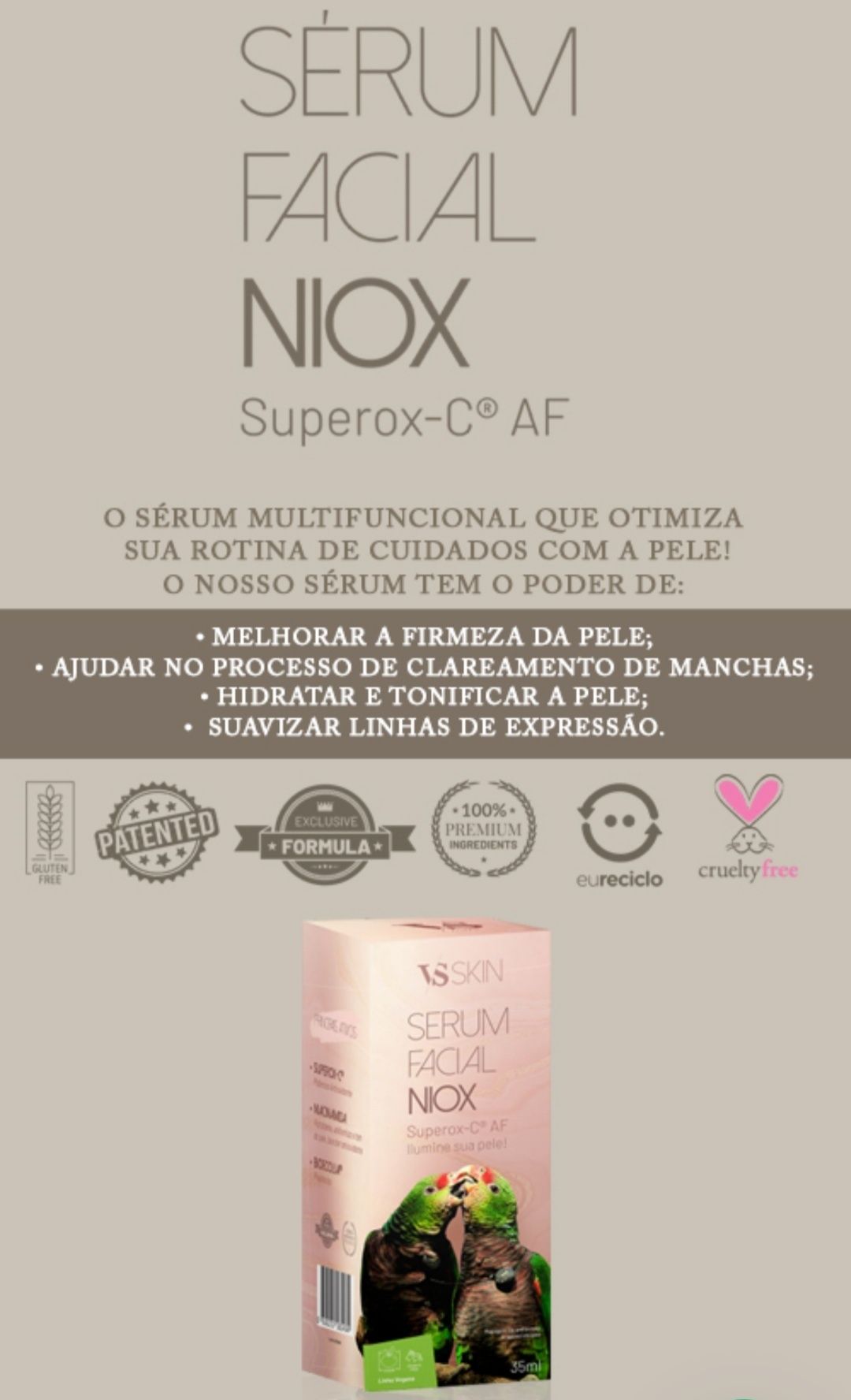 Serum Niox  facial