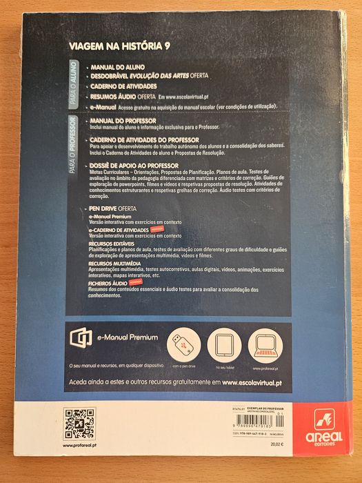Viagem na História 9", um manual escolar de História para o 9º ano