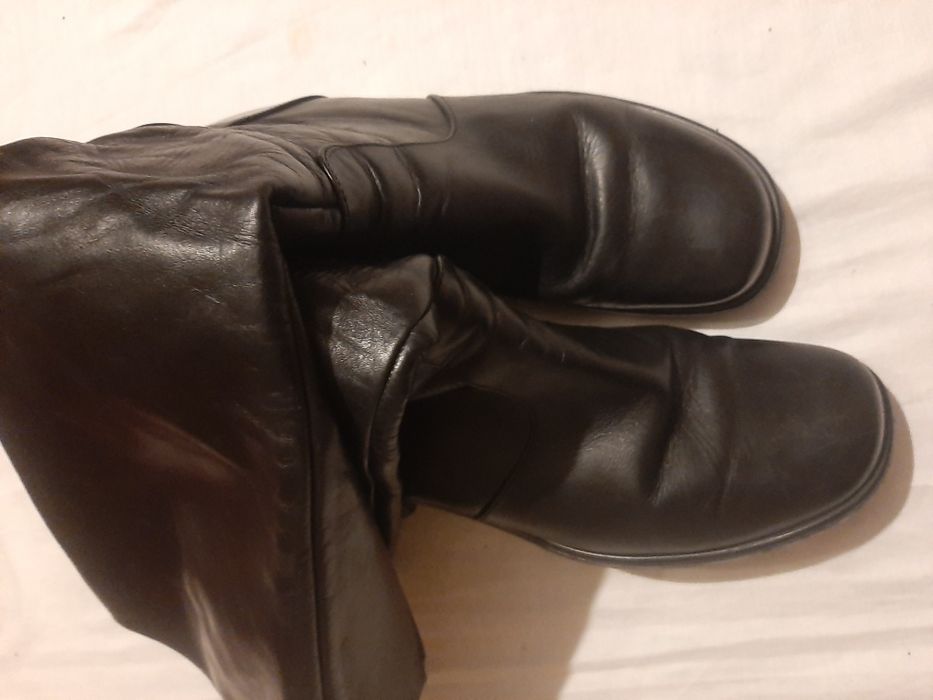 Kozaki damskie długie czarne  ,Gabor