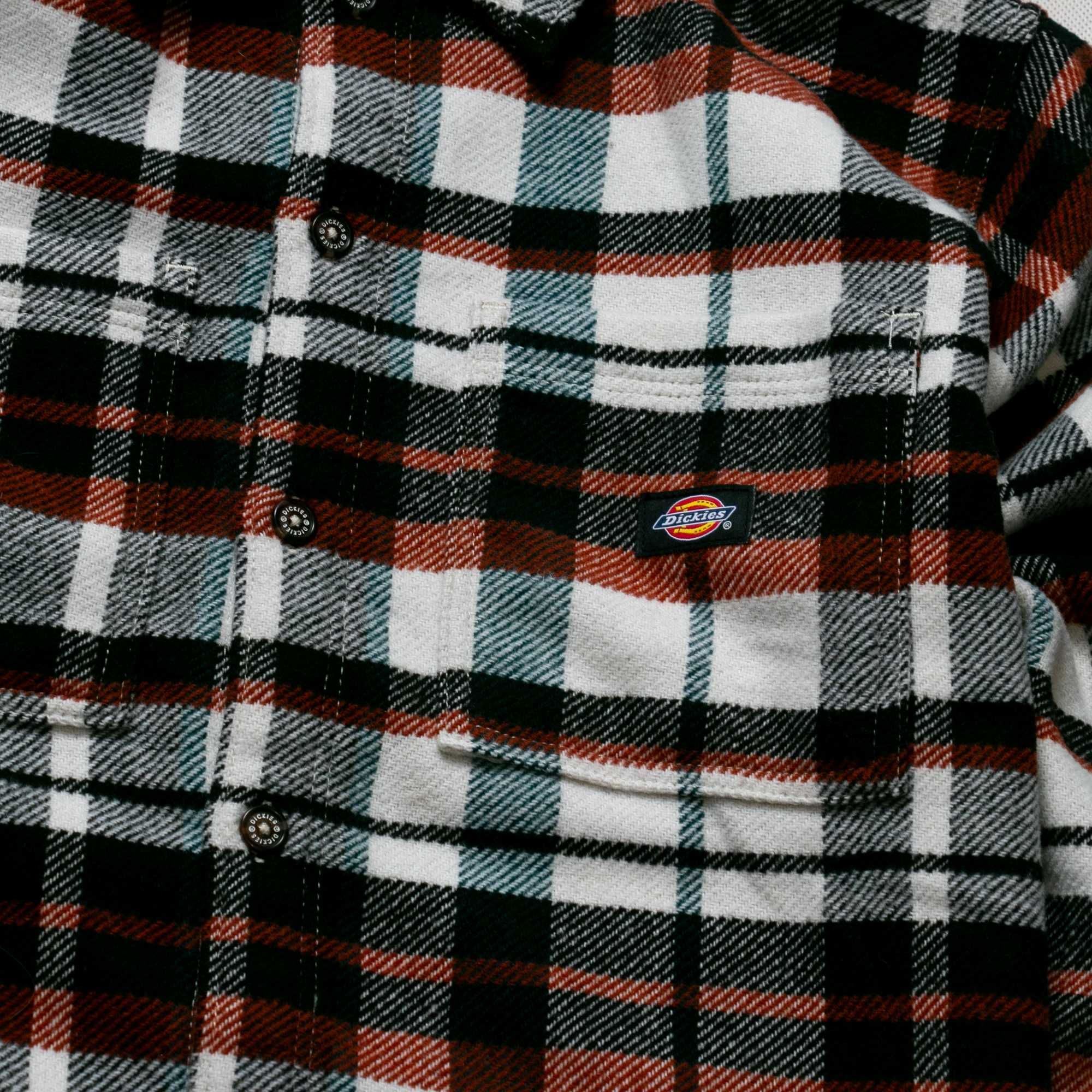Dickies gruba koszula flanelowa w kratę L