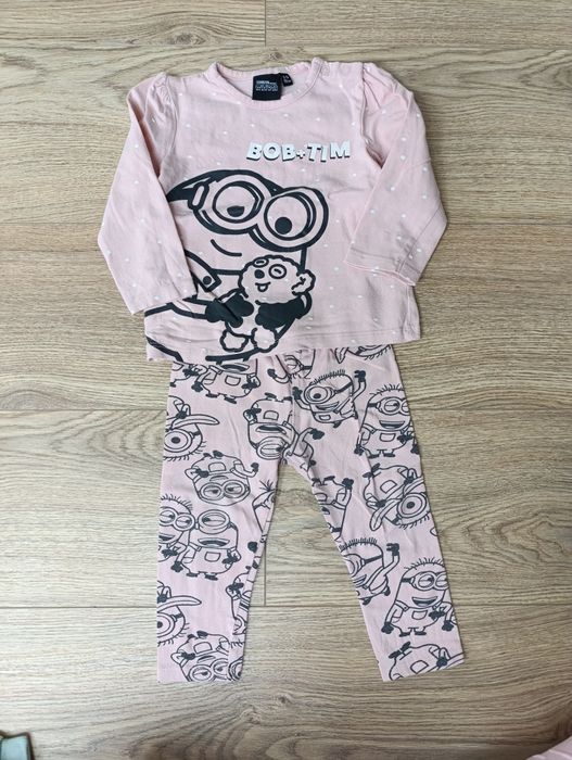 Komplet dla dziewczynki Minionki 80