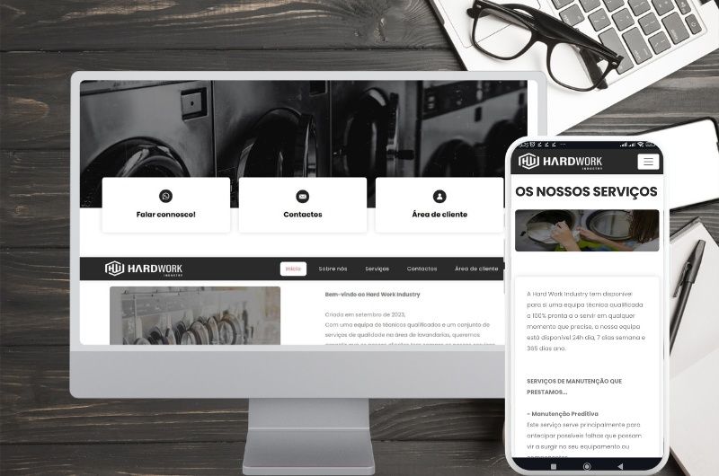 Web Sites, lojas online, aplicações web , cartões de visita e outros