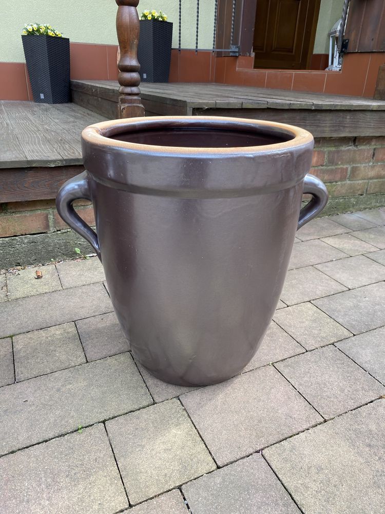 Donice ogrodowe , ceramiczne , nowe , produkt polski , różne wzory.