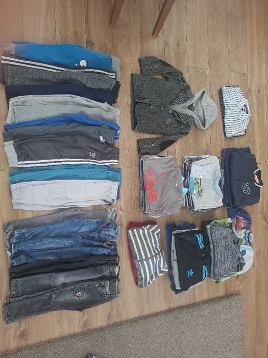 Zestaw 92 i miedzy  98 104 mega paka dla chłopca