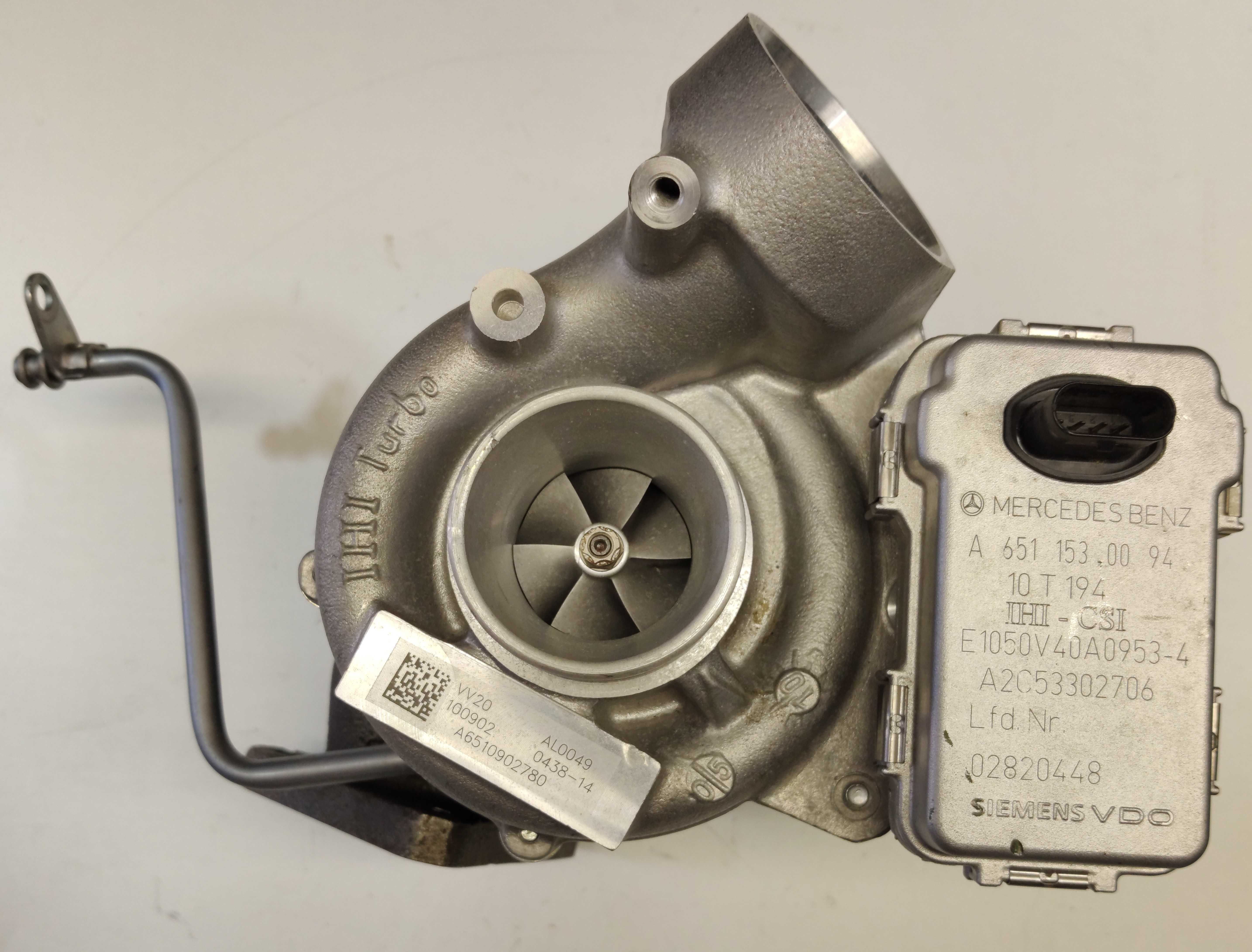 Turbo Novo VV20 Mercedes-Benz C180, C200, E200, GLK 220