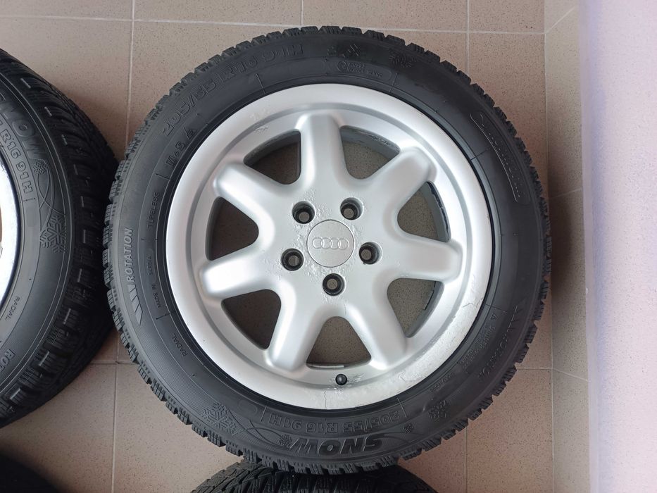 Koła zimowe AUDI 16 5x112 ZIMA a3 a4 b5 b6 a6 c4 c5 passat touran