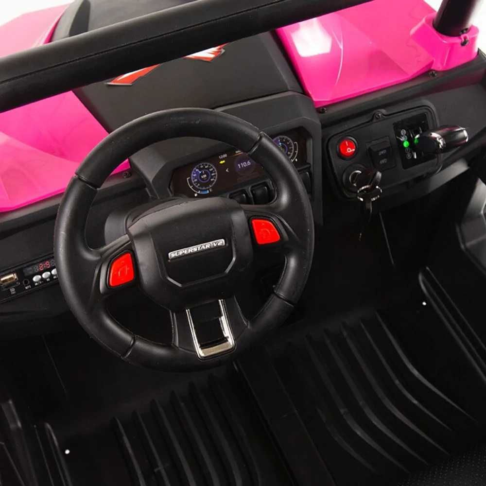 Pojazd Buggy SuperStar 4x4 - MP4 Niebieski