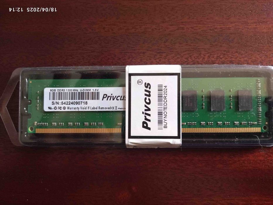 Memorias RAM baratas para desocupar