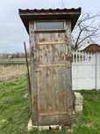 WC toaleta drewniana budowa
